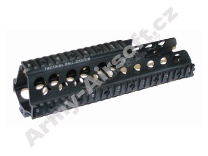 RIS předpažbí CNC pro G36K - JG  Airsoft