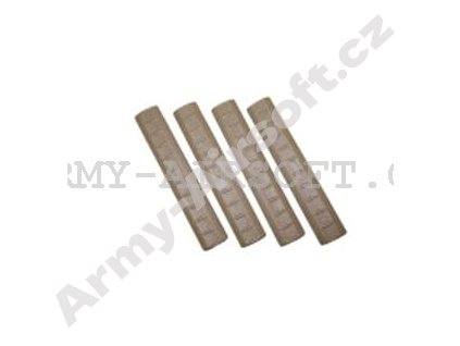 Warrior gumové krytky R.I.S. FG  Airsoft