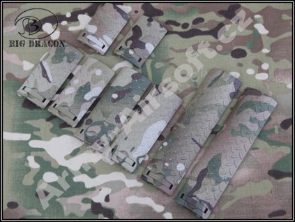 Krytky na předpažbí dělené Multicam - Big Dragon  Airsoft