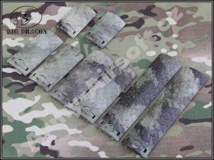 Krytky na předpažbí dělené A-TACS - Big Dragon  Airsoft