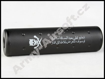 Tlumič 130 x 32 mm Skull - ACM  Airsoft
