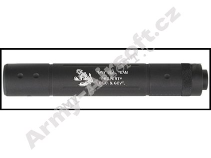 Tlumič 195 x 31 mm NAVY SEAL TEAM- ACM  Airsoft