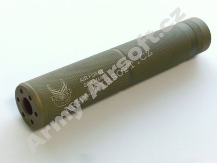 Tlumič 180 x 30 mm TAN AIR FORCE - ACM  Airsoft