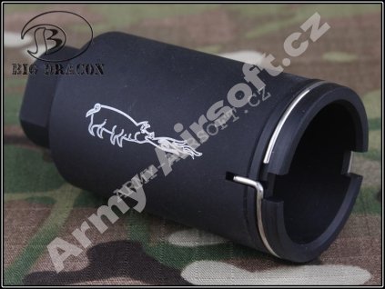 Tlumič výšlehu NOV M4 Mini Version NAVY SEAL STYLE - Big Dragon  Airsoft