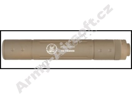 Tlumič 195 x 32 mm LAPD - TAN - ACM  Airsoft