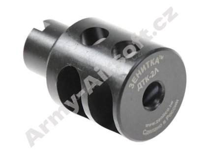 Tlumič výšlehu CNC 14mm (CCW L) - LCT  Airsoft