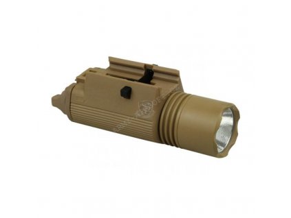 Taktická svítilna M3 LED (písková) - S&T  Airsoft