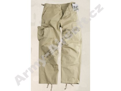 Kalhoty Helikon BDU Ripstop 100% Bavlna - BÉŽOVÉ  Maskáče