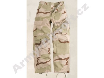 Kalhoty Helikon BDU Ripstop 100% Bavlna  - DESERT US  Maskáče