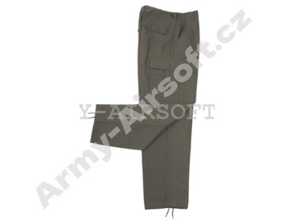 Kalhoty BDU zelené  (MILSPEC)  Maskáče