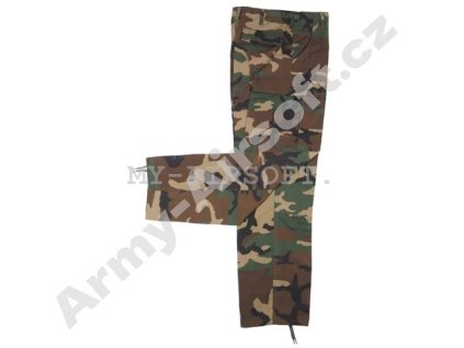 Kalhoty US BDU polní rip-stop WOODLAND  Maskáče
