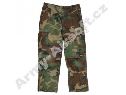 Kalhoty maskáčové - woodland  Maskáče