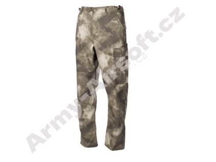 Kalhoty US střih BDU rip-stop HDT CAMO - MFH  Maskáče