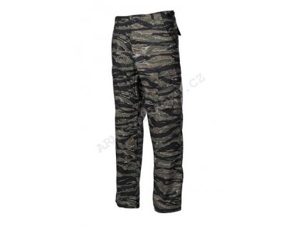 Kalhoty BDU rip-stop TIGER STRIPE CAMO - MFH