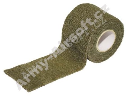 Maskovací páska látková Zelená  Army shop