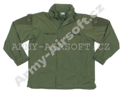 Bunda Softshell US zelená  Maskáče