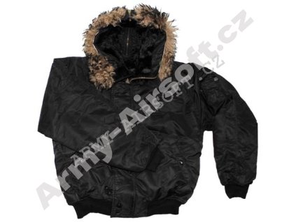 Bomber US N2B ALJAŠKA - černá - Mil-Tec  Maskáče