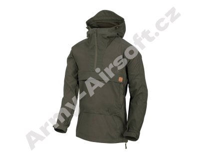 Bunda větrovka WOODSMAN Taiga Green - Helikon  Maskáče