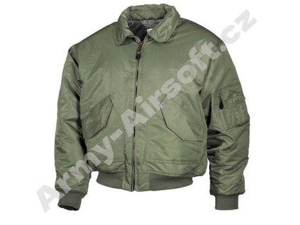 Bunda letecká CWU Zelená - MFH  Maskáče