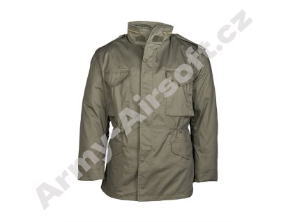 Polní bunda M65 - olivová  Maskáče