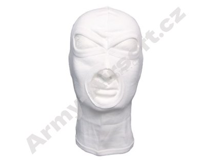 Kukla bavlněná 3 otvory BÍLÁ - MFH  Maskáče