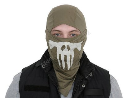 Kukla GHOST-SKULL Olive - Emerson  Maskáče