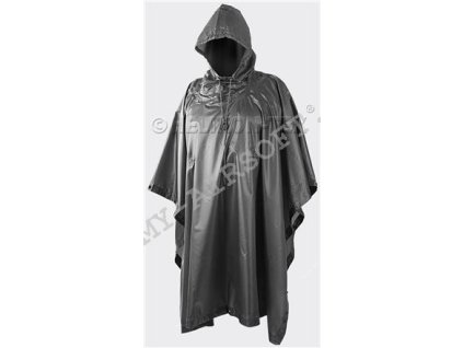 Pončo Helikon Ripstop - ČERNÉ  Maskáče