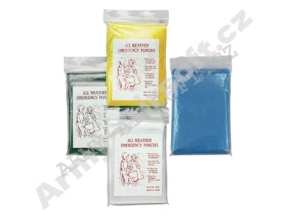 Nouzové pončo  Maskáče