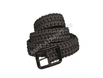 Opasek PARACORD 4cm ČERNÝ - Mil-Tec