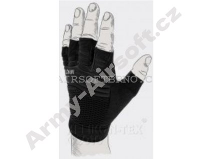Taktické rukavice Helikon - half finger  Maskáče