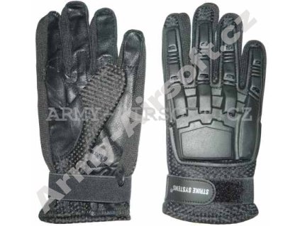 ASG rukavice kožené  Maskáče