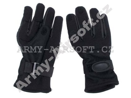 Rukavice neoprenové profi černé  Maskáče