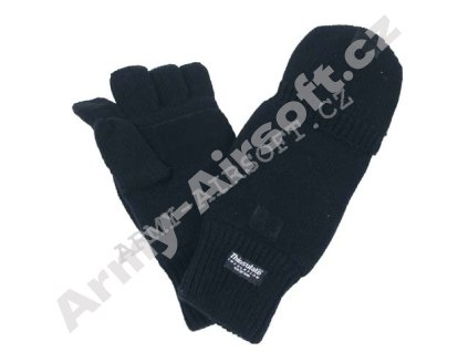 Multifunkční rukavice 2v1 černé  Maskáče