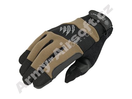 Taktické rukavice Accuracy TAN - Armored Claw  Maskáče