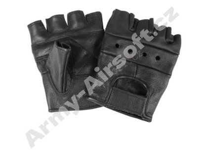 Kožené rukavice 1/2 - Mil-tec  Maskáče
