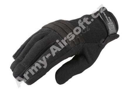 Taktické rukavice Direct Safe™ odolné proti propichu Black - Armored Claw  Maskáče