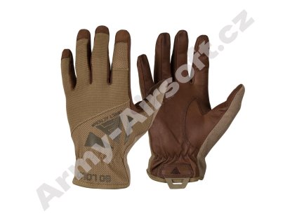 Taktické rukavice Light Gloves kožené Coyote - Direct Action  Maskáče