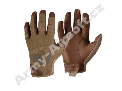 Taktické rukavice Hard Gloves kožené Coyote - Direct Action  Maskáče