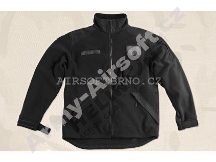 Fleecová bunda Infantry Helikon - ČERNÁ  Maskáče