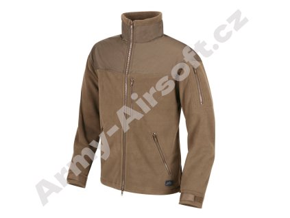 Fleecová mikina Helikon - CLASSIC ARMY - COYOTE  Maskáče