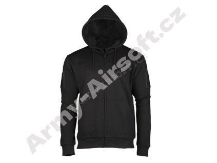 Taktická mikina Černá - Miltec  Maskáče