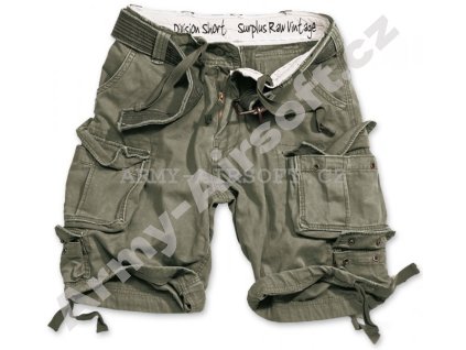 Kraťasy DIVISION oliv  Maskáče