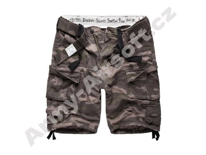 Kraťasy DIVISION black camo  Maskáče