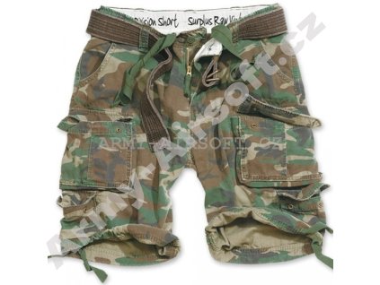 Kraťasy DIVISION woodland  Maskáče