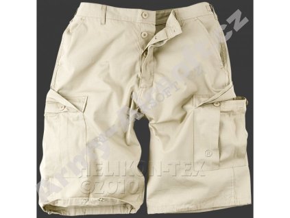 Kraťasy Helikon - BDU ripstop - Béžové  Maskáče