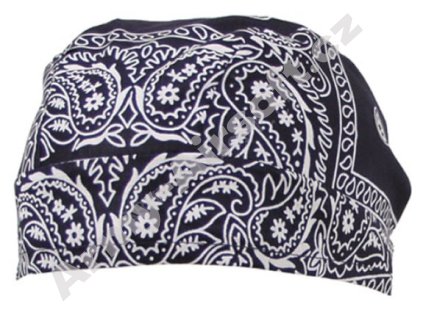 Šátek HEADWRAP Western MODRÝ - MFH  Maskáče