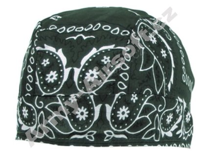 Šátek HEADWRAP Western ZELENÝ - MFH  Maskáče