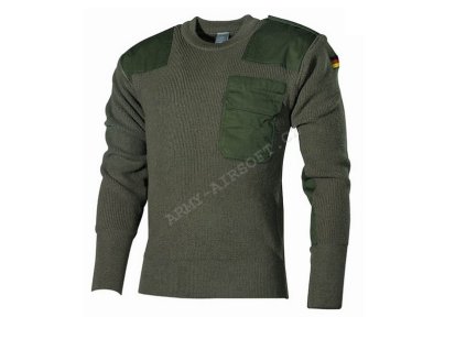 Svetr Bundeswehr ZELENÝ - MFH