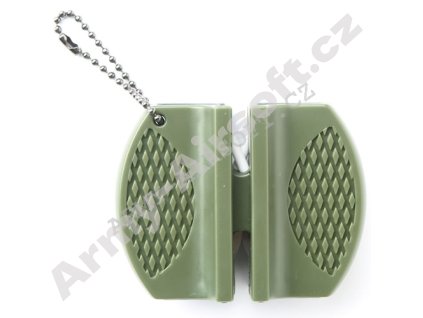 Dvoukrokový brousek na nože OLIV  Army shop