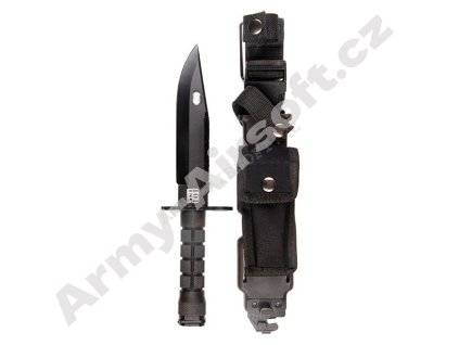Bajonet s pouzdrem US M9 ČERNÝ - 101INC  Army shop